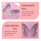 thumbnail image 3 of YSNOOWE 30Ud Caja Para Storage De Pestañas Postizas Rosa Con Compacta Y, 3 of 6