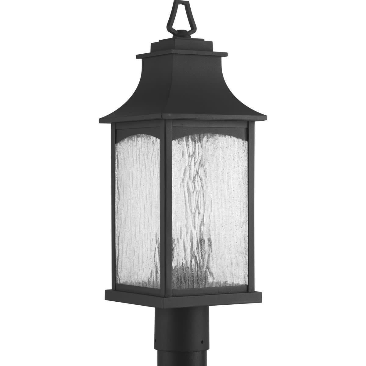 World Imports Sutton Collection 4-Light Rust Outdoor Hanging Lantern 