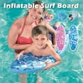 thumbnail image 3 of HLONK Clearance! Surfing Body Board PVC Children Surfing Floating Mat Inflatable Star Patte OHH C6P1, 3 of 9
