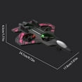 thumbnail image 4 of Remote Control Airplane with 4 Motors – 360° Flip, Dual Speed Modes, LED Lights, Modular Battery, RC Plane Toy for Age 6+, 4 of 7