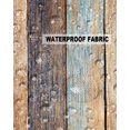 thumbnail image 4 of Vintage Farmhouse Colorful Wooden Board Outdoor Pillow Covers Set of 2, Decorative Waterproof Throw Pillow Case, Rustic Wood Texture Cotton Linen Soft Cozy Cushion Pillowcases, 4 of 5