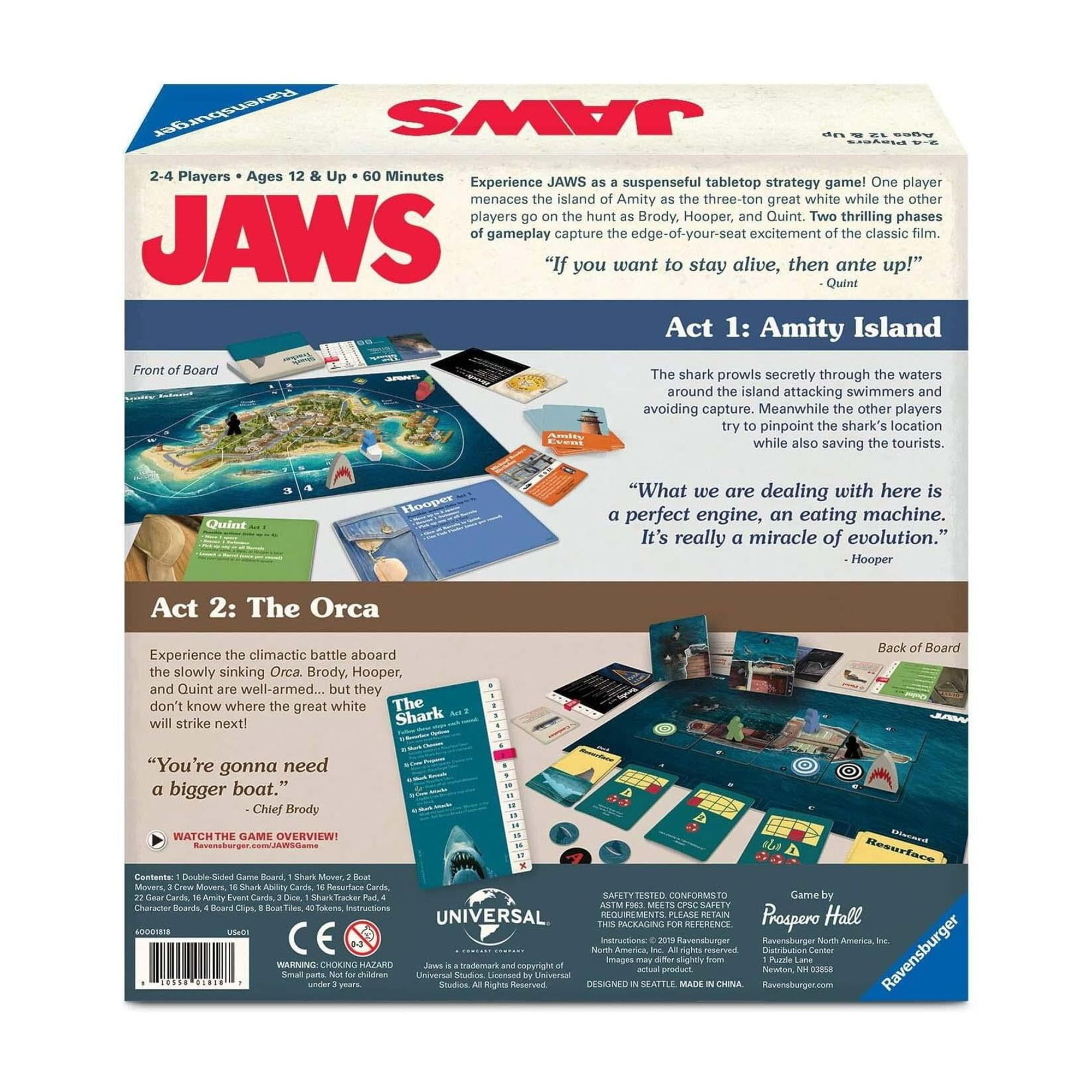 Ravensburger JAWS Board Game
