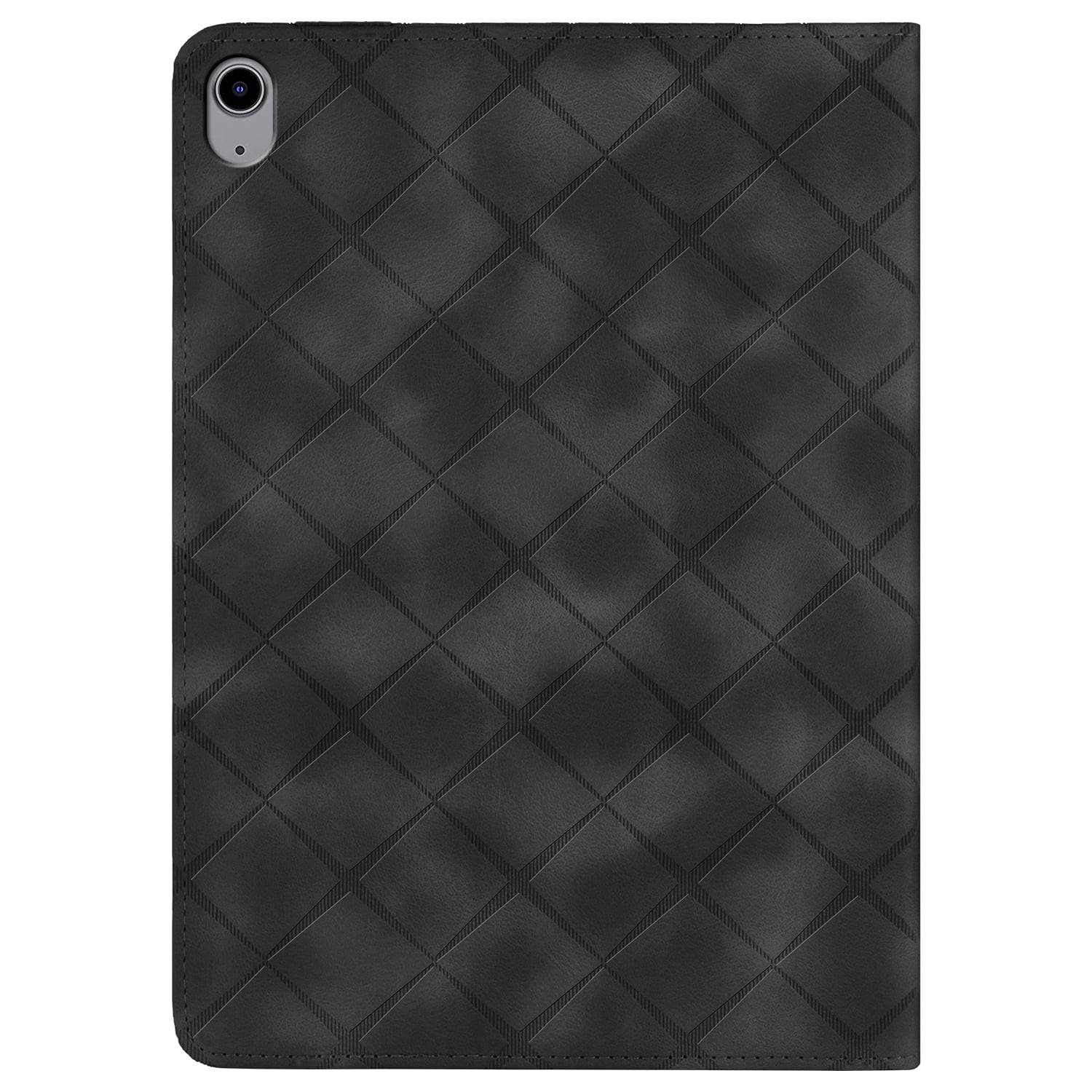 Decase for iPad A16 11th Generation Case 11 inch 2025 & iPad 10th Generation Cover 10.9" 2022 with Pencil Holder/Pockets,Auto Wake/Sleep,Folio Stand Embossed PU Leather Smart Wallet Shell,Black