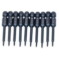 thumbnail image 3 of Spptty 10Pcs Tournevis Bit Magnétique Électrique S 2 Alliage d'Acier Outil à Main Matériel Nouveau, 3 of 8