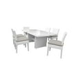 thumbnail image 2 of Table de Salle à Manger Rectangulaire avec 6 Chaises Sans Bras Monaco, 2 of 2