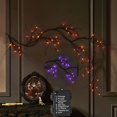 thumbnail image 4 of Luces tipo guirnalda de Halloween BAOLITVINE, 48 L, LED naranja/morado, 6 pies, 4 of 8