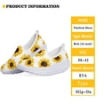 thumbnail image 4 of Summer Mesh Wedges Flats Leopard With Flower Ladies Casual Heightrease Shoes Slip On Platform Swing Shoes 2024, 4 of 5