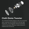 thumbnail image 3 of Altavoz de suelo ELAC Debut 2.0 F5.2 Tweeter de 1» negro, 3 of 6