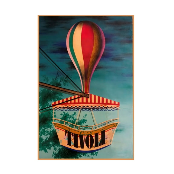 Trademark Fine Art 'Tivoli' Canvas Art by Vintage Apple Collection