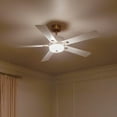 thumbnail image 5 of Kichler Lighting - Icon - 5 Blade Ceiling Fan with Light Kit In Art Deco, 5 of 10
