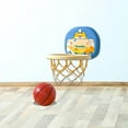thumbnail image 1 of Toddler Indoor Basketball Hoop Set - 1-3 Years, Adjustable, Plastic, Stable Base, Promotes Motor Skills, Easy Assembly, 1 of 4