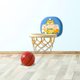 thumbnail image 1 of Juego de canasta de baloncesto infantil de interior Mini soporte de baloncesto ajustable para niños pequeños (1 3 años) Juguete deportivo para niños, 1 of 4