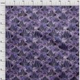 thumbnail image 4 of oneOone Cotton Silk Purple Fabric Sea Quilting Supplies Print Sewing Fabric By The Yard 42 Inch Wide, 4 of 4