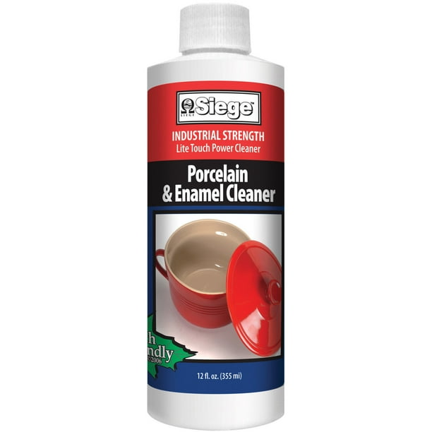 766L, Siege Porcelain & Enamel, Sink & Cookware Cleaner, 12 oz, Made in