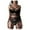 Black, variant on Xijirk Sets for Women,Lace Push Up Bra and Garter Belt Two Piece Underwear Fashion Nightwear Set for Party and Evening, Sets,Black,S