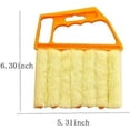 thumbnail image 2 of MesaSe Blind Cleaner Tool  Mini Blind Duster Brush Dust Clean Venetian Blind Brush Window Air Conditioner Duster Dirt Cleaner Housework Tool$Washable Window Dusting Cleaner Tool Mini Blin, 2 of 7