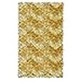 thumbnail image 3 of THE RUG MARKET02285B Shaggy Raggy Yellow Chevron Rug, 3 of 3