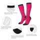 thumbnail image 3 of Fotbe Rose Red Glitter Calcetas Divertidas Estampadas para Hombre y Mujer, Calcetas de Algodón hasta la Rodilla para Caminar, Correr, Enfermería y Embarazo, 3 of 6