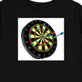 thumbnail image 4 of Inktastic Dart Board Boys or Girls Long Sleeve Toddler T-Shirt, 4 of 5
