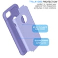thumbnail image 3 of Apple iPhone X / SE / 8 Plus / 7 Plus / 6s Plus / 6 Plus / 8 / 7 / 6 / 5S Cases Cover, Njjex Gel Rubber Full Body Protection Shockproof Cover Case Drop Protection Shell, 3 of 4