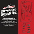 thumbnail image 2 of All Balls Carburetor Kit, mid body gasket kit 26-1510 for Honda CRF 250 R, 2 of 7