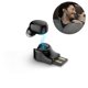 thumbnail image 2 of Miniauriculares inalámbricos estéreo intraaurales con micrófono y cargador USB magnético (negro), 2 of 7