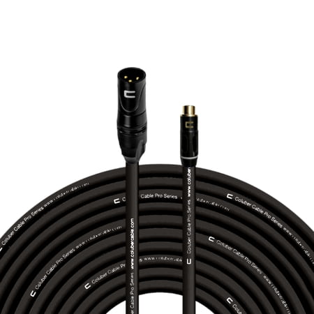 Coluber Cable Unbalanced XLR Cable Male to RCA Female Audio Music Connector
