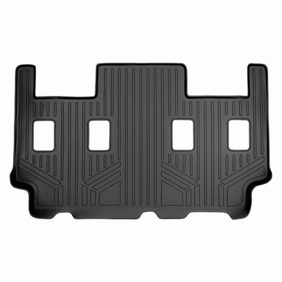 3rd Row Floor Mats Liner for 2007-2017 Ford Expedition, Black