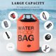 thumbnail image 5 of Bolsa de rafting a la deriva de 30L Bolsa flotante de agua de PVC ajustable para kayak de trekking Likrtyny Para Estrenar, 5 of 7