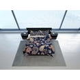 thumbnail image 4 of Juego de funda nórdica paisley azul, decoración estética de habitación juego de cama full, king,, 4 of 4