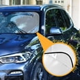 thumbnail image 4 of Crow Head Bird Automotive Front Car Windshield Sun Shade Reflector Foldable for Front Fit for Cars Truck SUVs, 4 of 8