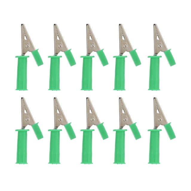 Clip Isolé, 10pcs Isolé Crocodile Clip Crocodilien Clip Fil Clips Design Rationalisé