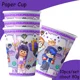 thumbnail image 3 of Suministros de fiesta de Disney Aphmau, juego de vajilla, vasos, platos, servilletas, decoración de fiesta de cumpleaños para niños y niñas, Baby Shower, 3 of 5