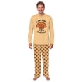 thumbnail image 3 of Plus Size Funny Turkey Thanksgiving Pajamas Saying It Ain't Gonna Stuff Itself, Matching Thanksgiving Outfits for Newborn to 6XL, 3 of 7