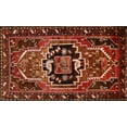 thumbnail image 1 of Ahgly Company Machine Washable Indoor Rectangle Traditional Crimson Red Area Rugs, 7' x 10', 1 of 7