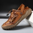 thumbnail image 2 of Sandalias de malla duraderas para hombres al aire libre: colores surtidos, suela de goma cómoda para la playa, zapatos antideslizantes para primavera y verano, 2 of 3
