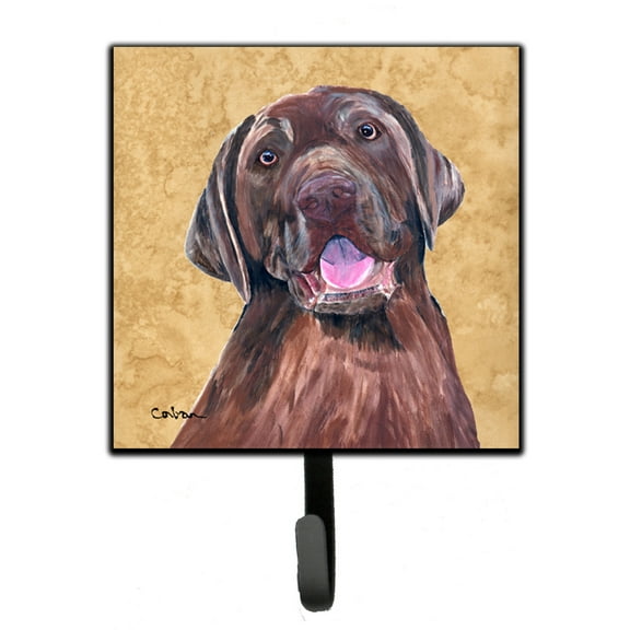 Carolines Treasures SC9127SH4 Labrador Wipe your Paws Leash or Key Holder Single Hook multicolor