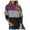 C-Purple640, variant on DHFJKG Women's Sports Quarter Zip Sweatshirt Color Block Loose Fit Stand Collar Long Sleeve Pullover Spring Stylish Tops