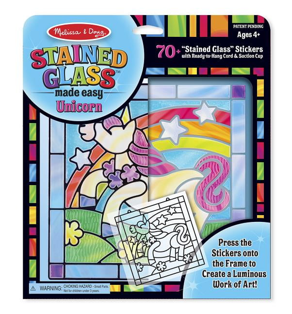 melissa and doug stained glass christmas