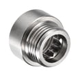 thumbnail image 5 of Uxcell G1/2 Female to G1/2 Male Thread 10mm Stainless Steel Extension Pipe Fitting 2 Pack, 5 of 5