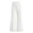 thumbnail image 6 of LIaqionyy Big Girls Sweatpants Kids Joggers Wide Leg Sweat Pants Elastic Waist Casual Pant with Pockets, 6 of 8