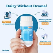 Lactrase Refill Pack – #1 Lactase Brand in German Pharmacies – Strong 6,000 FCC Lactase Units – 480 Fast-Acting Pills for Lactose Intolerance – Enjoy Dairy Again