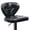 Black Model 78, variant on Daluvenix Swivel Bar stools set of 2 Modern PU Leather Barstools with Midback, Adjustable Counter Height Bar Chairs for Kitchen Island, White