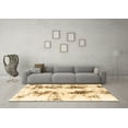 thumbnail image 3 of Ahgly Company Indoor Rectangle Abstract Brown Modern Area Rugs, 8' x 12', 3 of 4