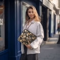 thumbnail image 6 of FORMRS 13-13.3 inch Laptop Sleeve Case Soft Carrying Quilted Computer Bag Cover, Metallic Flower, 6 of 7