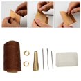 thumbnail image 3 of Accesorios profesionales de artesanía en cuero, costura, kit de herramientas y suministros de punzones de costura, artesanía de bricolaje, cuero, tela Soledad Agujas de punzón de coser, 3 of 10