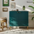 thumbnail image 3 of Boyel Living 2 Door Sideboard Buffet Kitchen Storage, Modern Cabinet Cupboard Console Table, Buffet Cabinet for Living Room, Green, 3 of 10