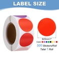 thumbnail image 2 of Uxcell Colored Dot Stickers, Color Coding Labels for Inventory and Organization Colors, 2 of 7