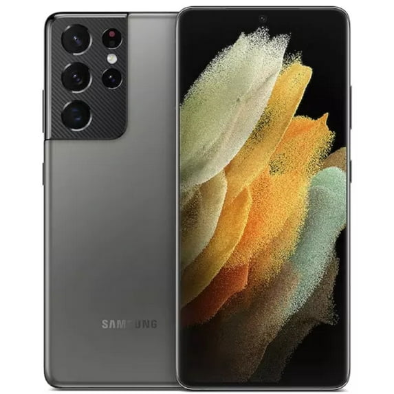 Restored Samsung Galaxy G998U S21 Ultra 5G - Carrier Unlocked - 128GB Phantom Titanium Smartphone (Refurbished)