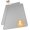 Light Grey, variant on Litter Mat, 2 Pack Large 34" x 22" Mat Litter Trapping Mat for Scatter Control, Soft Kitty Paws, Easy to Clean (Dark Grey)